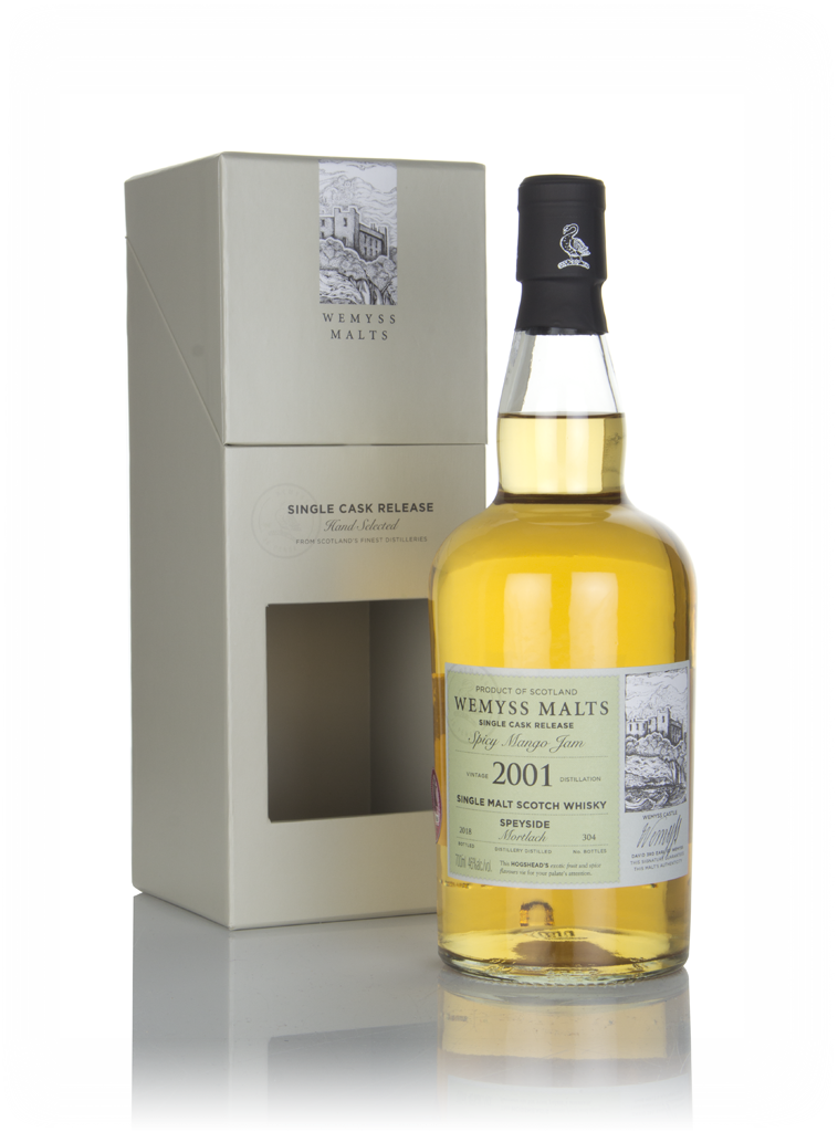 Spicy Mango Jam 2001 (bottled 2018) - Wemyss Malts (Mortlach) 70cl product image