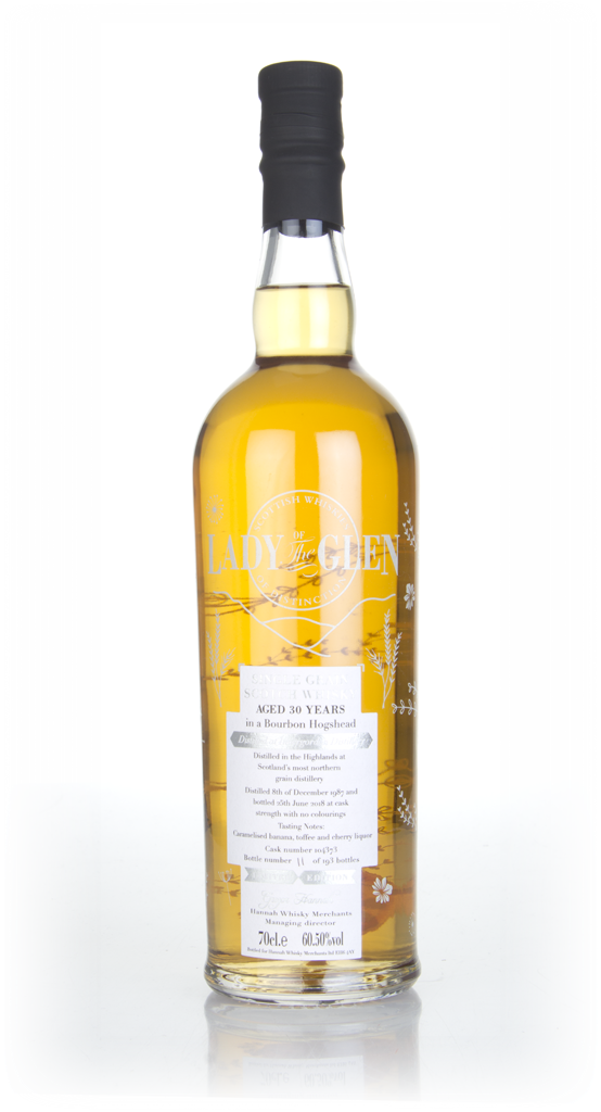 Invergordon 30 Year Old 1987 (cask 104373) - Lady of the Glen (Hannah Whisky Merchants) 70cl product image