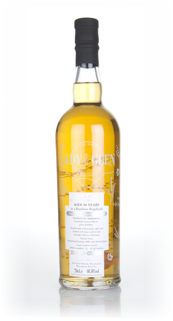 Invergordon 30 Year Old 1987 (cask 104373) - Lady of the Glen (Hannah Whisky Merchants) 70cl product image