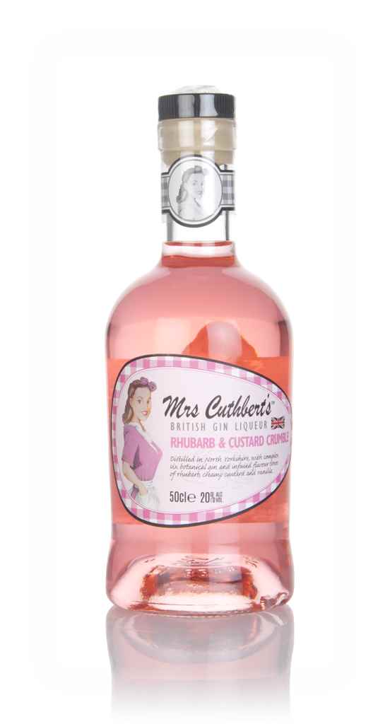 Mrs Cuthbert's Rhubarb & Custard Crumble Gin Liqueur 50cl product image