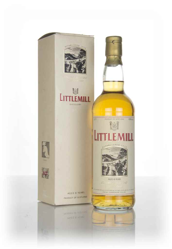 Littlemill 8 Year Old Tall Bottle 70cl product image