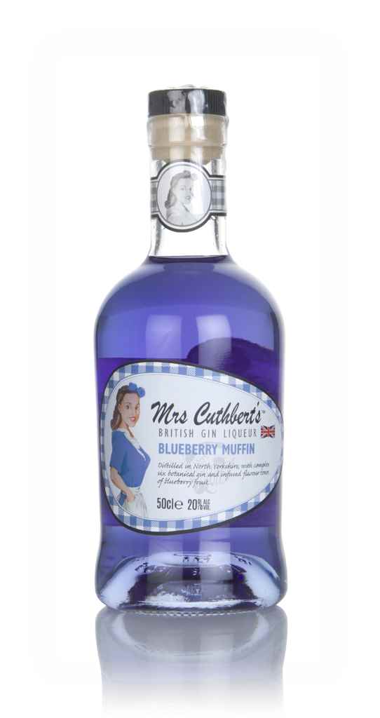 Mrs Cuthbert's Blueberry Muffin Gin Liqueur 50cl product image