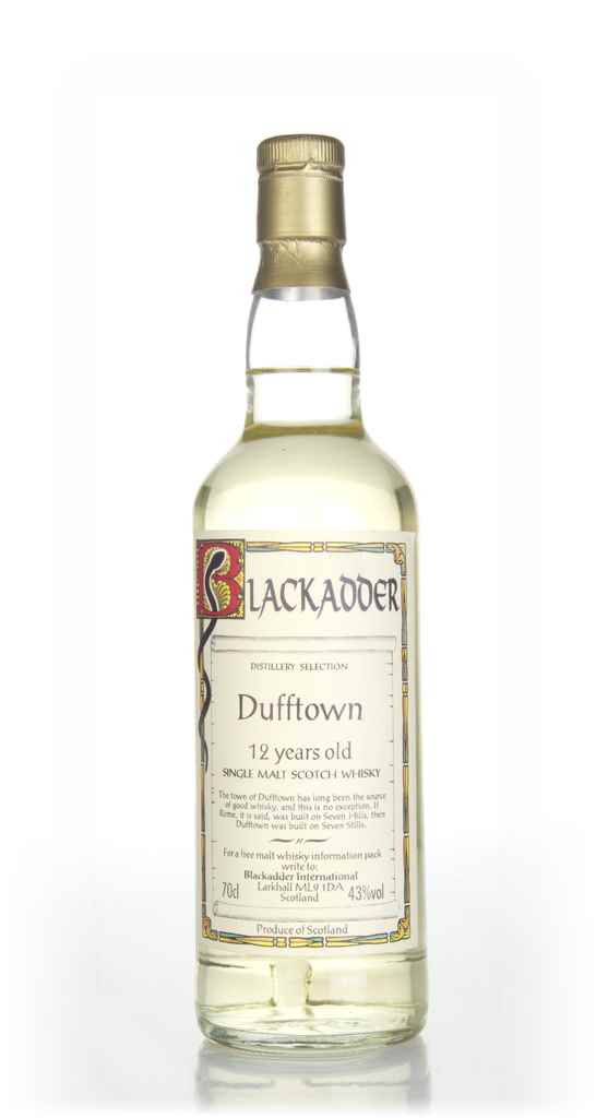 Dufftown 12 Year Old - Blackadder 70cl product image