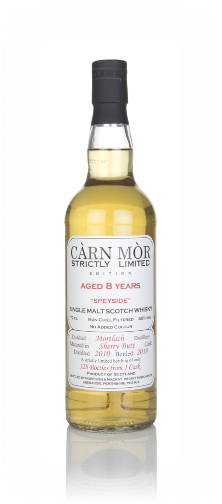 Mortlach 8 Year Old 2010 - Strictly Limited (Càrn Mòr) 70cl product image