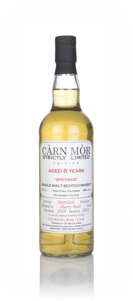 Mortlach 8 Year Old 2010 - Strictly Limited (Càrn Mòr) 70cl product image