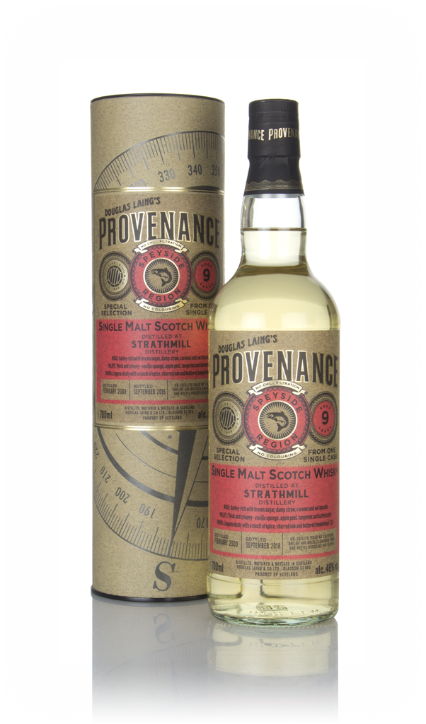 Strathmill 9 Year Old 2009 (cask 12811) - Provenance (Douglas Laing) 70cl product image