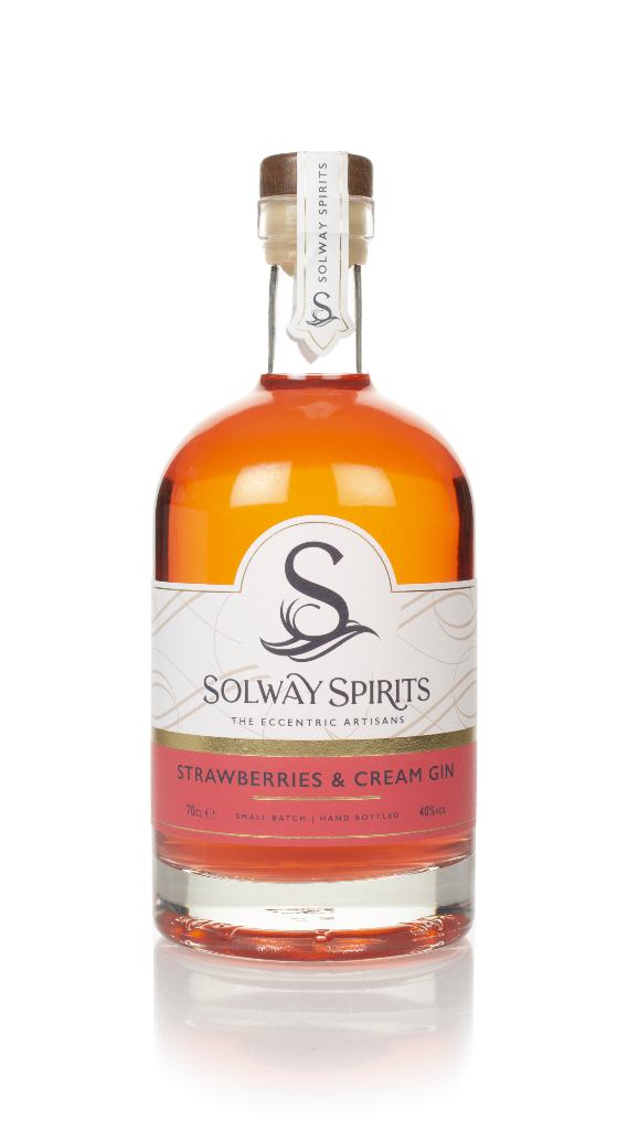 Solway Strawberries & Cream Gin 70cl product image