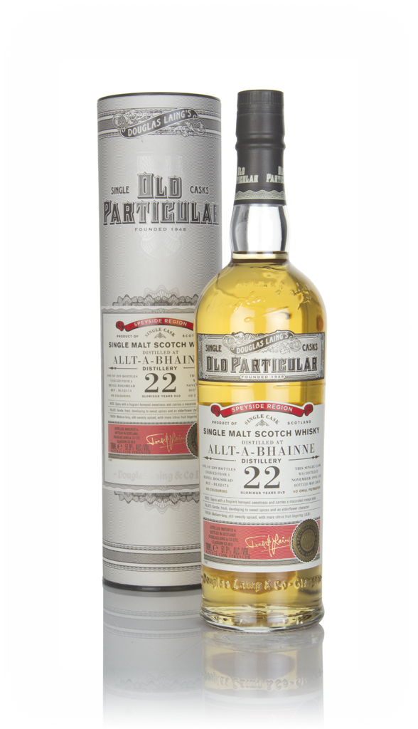 Allt-á-Bhainne 22 Year Old 1995 (cask 12474) - Old Particular (Douglas Laing) 70cl product image