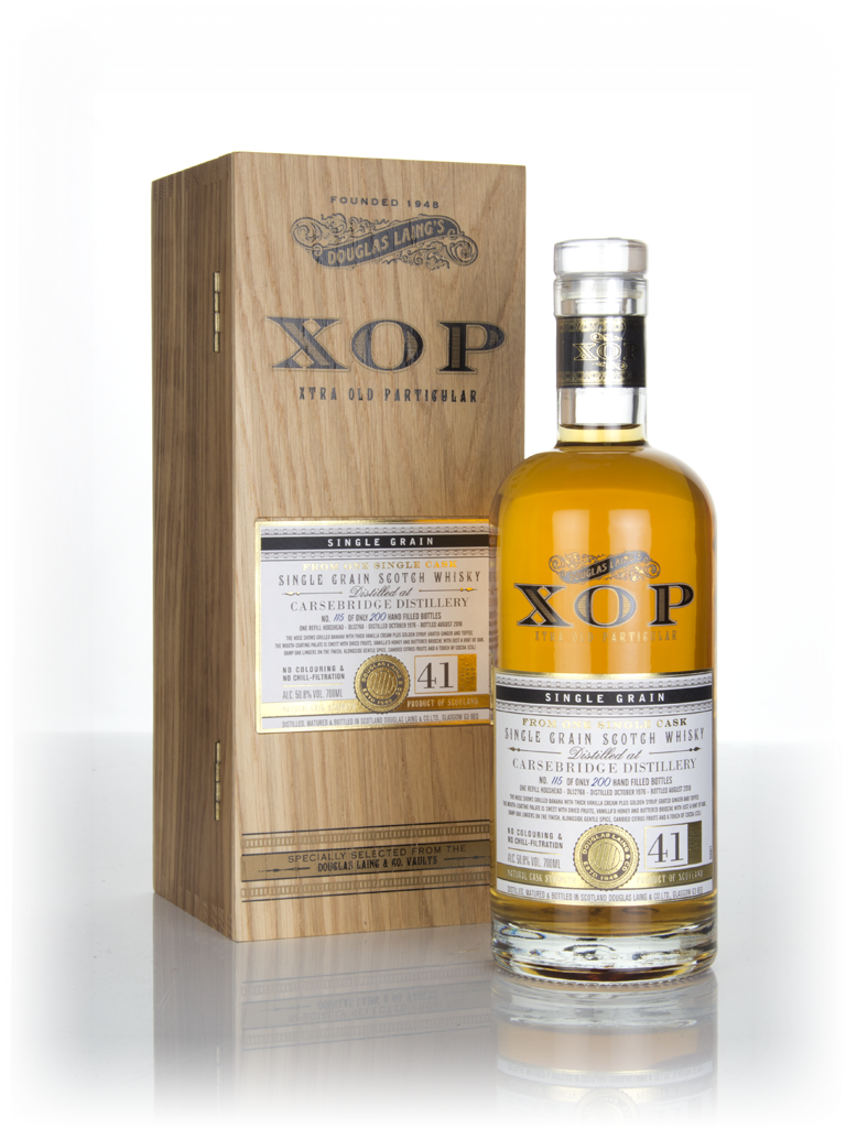 Carsebridge 41 Year Old  1976 (cask 12768) - Xtra Old Particular (Douglas Laing) 70cl product image