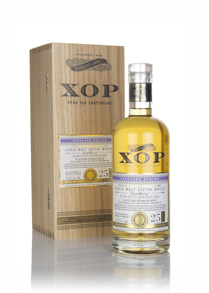 Tomatin 25 Year Old 1993 (cask 12783) - Xtra Old Particular (Douglas Laing) 70cl product image