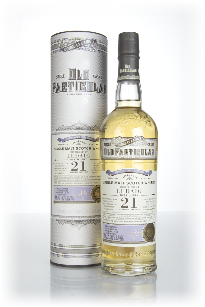Ledaig 21 Year Old 1997 (cask 12761) - Old Particular (Douglas Laing) 70cl product image