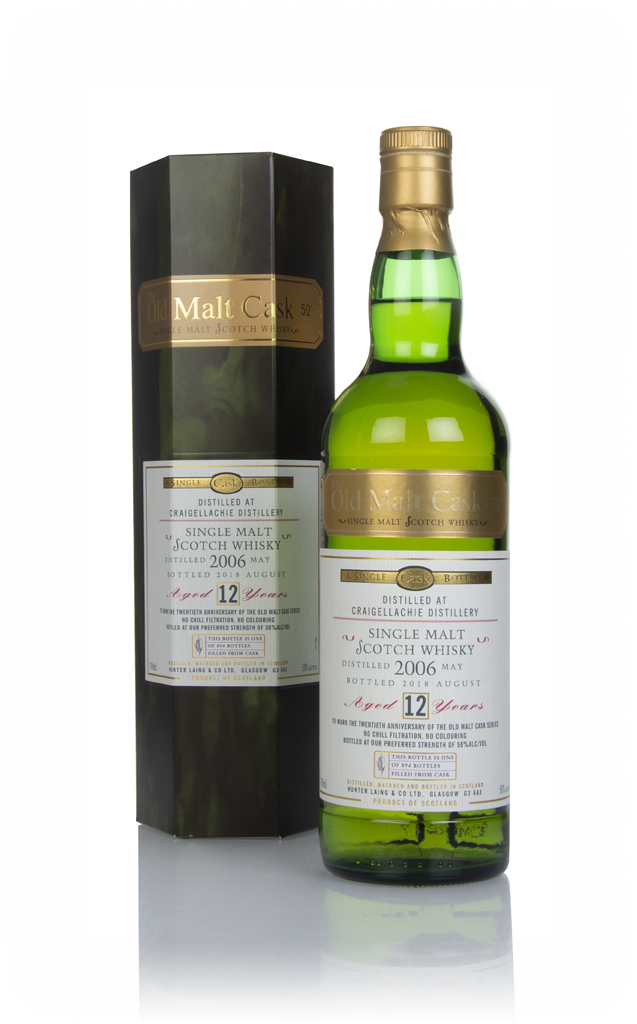 Craigellachie 12 Year Old 2006 - Old Malt Cask (Hunter Laing) 70cl product image