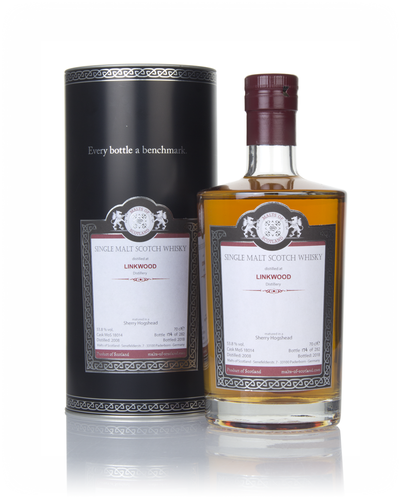 Linkwood 2008 (bottled 2018) - Malts of Scotland 70cl product image