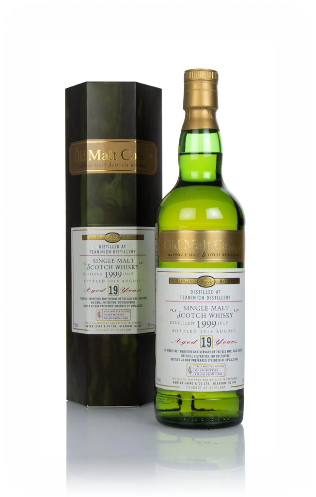 Teaninich 19 Year Old 1999 - Old Malt Cask (Hunter Laing) 70cl product image