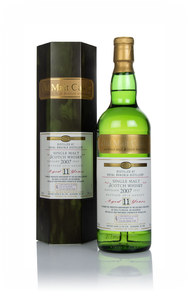 Royal Brackla 11 Year Old 2007 - Old Malt Cask (Hunter Laing) 70cl product image