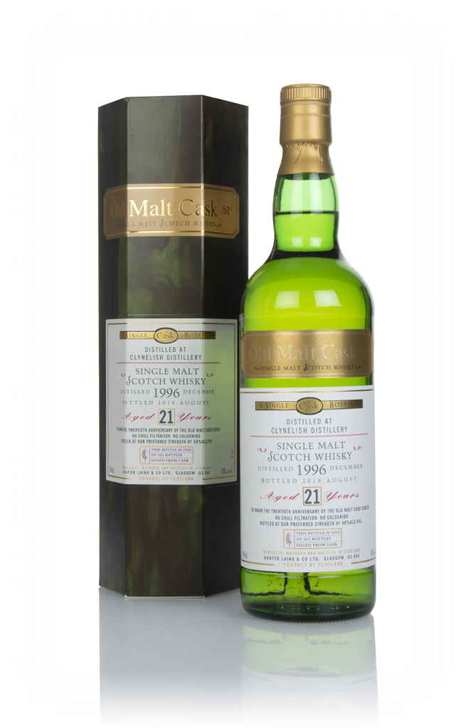 Clynelish 21 Year Old 1996 - Old Malt Cask (Hunter Laing) 70cl product image