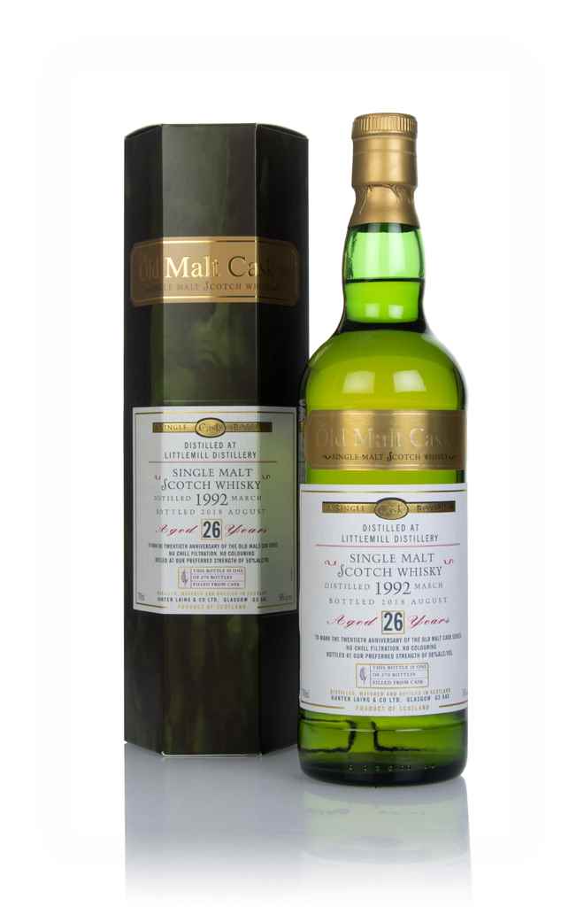 Littlemill 26 Year Old 1992 - Old Malt Cask (Hunter Laing) 70cl product image