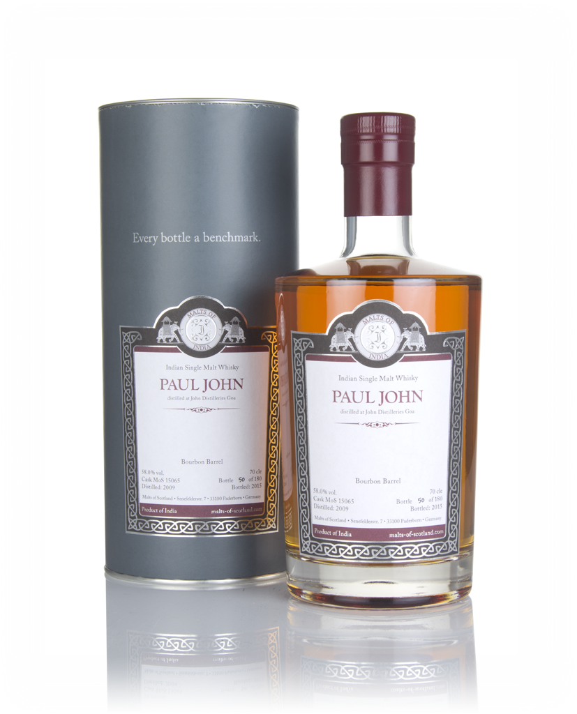 Paul John 2009 (bottled 2015) (cask 15065) - Malts of Scotland 70cl product image