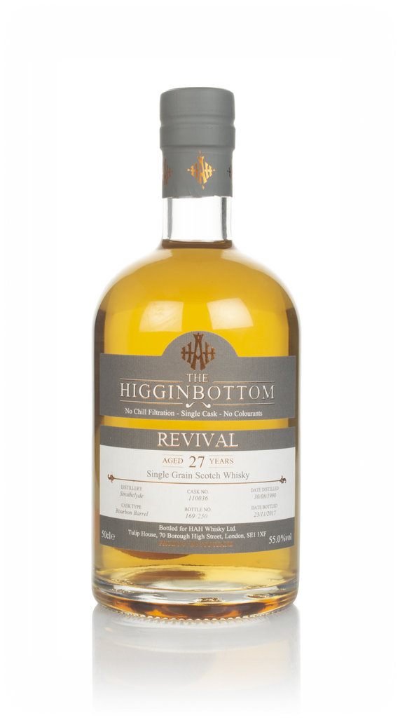 Strathclyde 27 Year Old 1990 (cask 110036) - Revival (The Higginbottom) 50cl product image