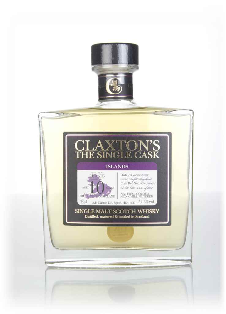 Ledaig 10 Year Old 2008 (cask #1851-700075) - Claxton's 70cl product image