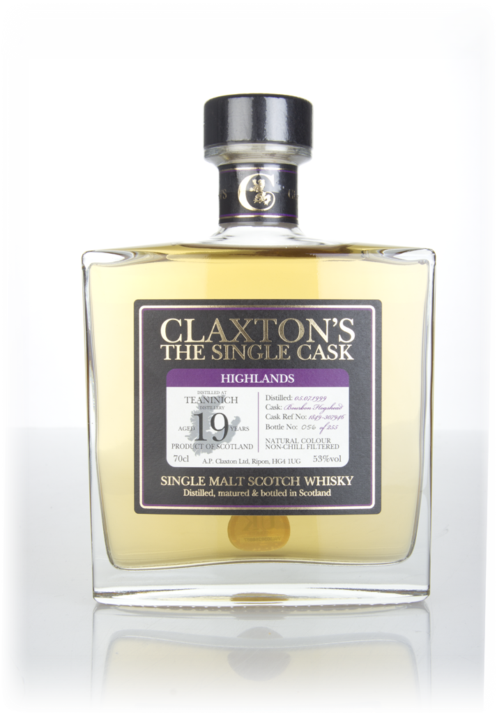 Teaninich 19 Year Old 1999 (cask #1849-307946) - Claxton's 70cl product image
