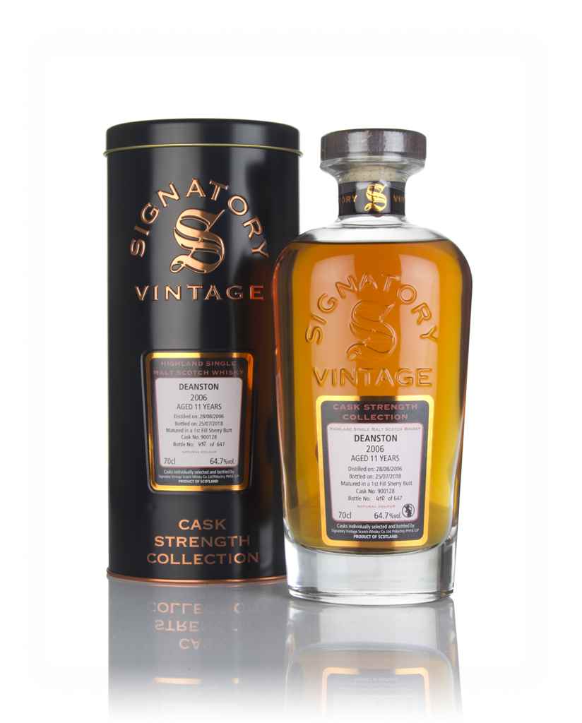 Deanston 11 Year Old 2006 (cask 900128) - Cask Strength Collection (Signatory) 70cl product image