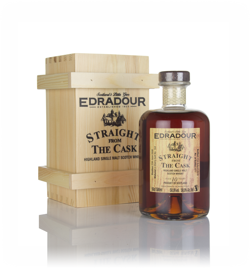 Edradour 10 Year Old 2008 (cask 164) - Straight From The Cask 50cl product image