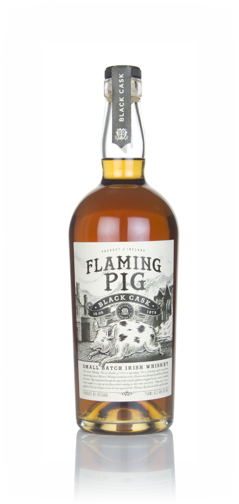 Flaming Pig Black Cask 70cl product image