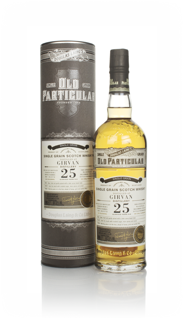 Girvan 25 Year Old 1993 (cask 13772) - Old Particular (Douglas Laing) 70cl product image