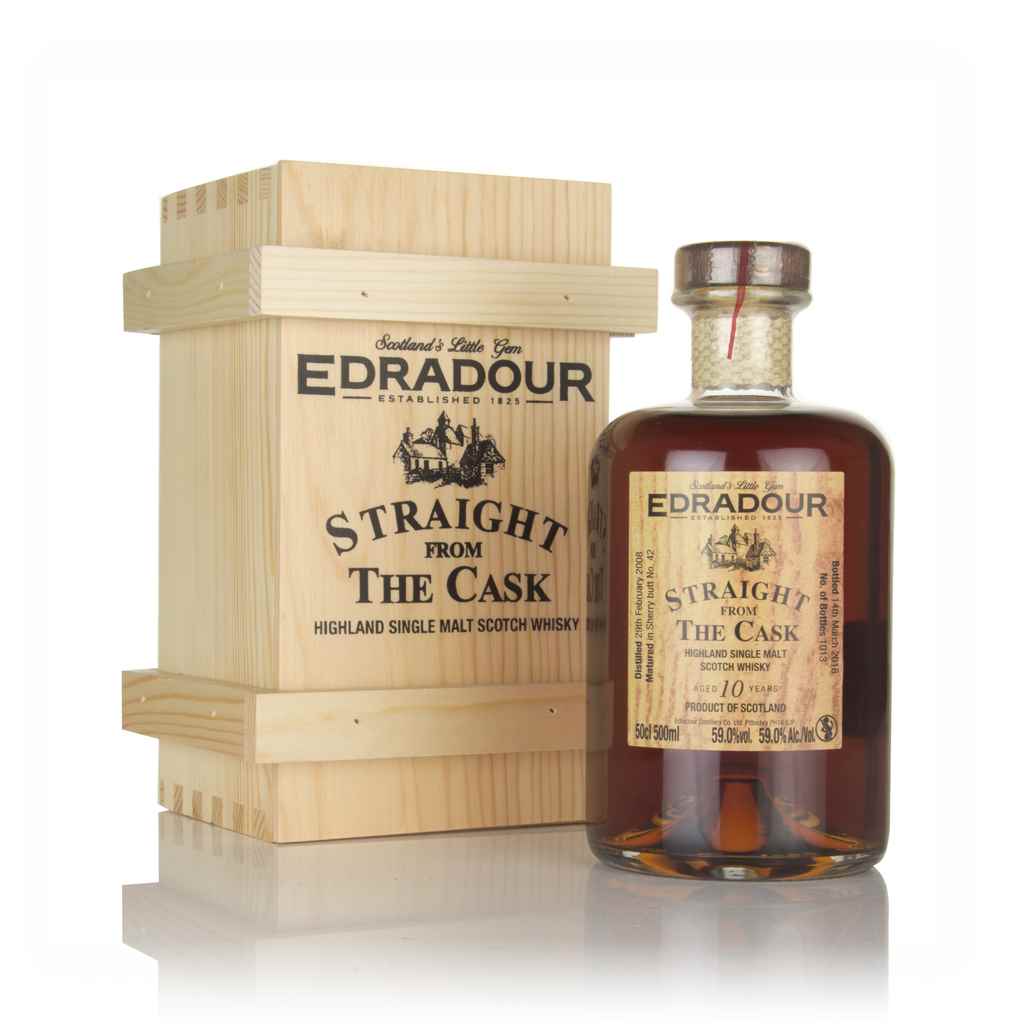 Edradour 10 Year Old 2008 (cask 42) - Straight From The Cask 50cl product image