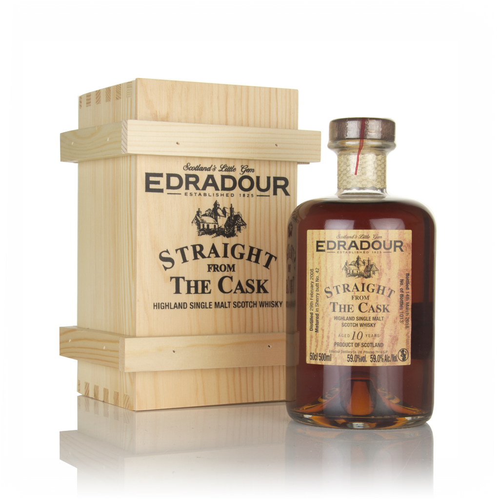 Edradour 10 Year Old 2008 (cask 42) - Straight From The Cask 50cl product image
