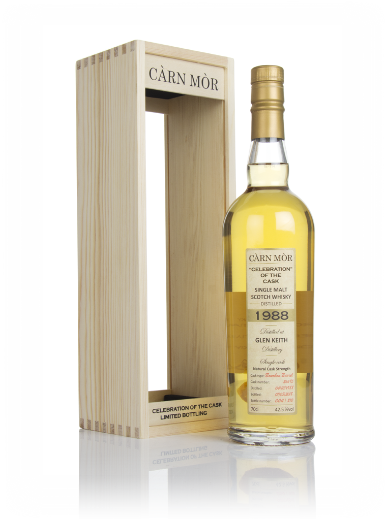 Glen Keith 29 Year Old 1988 (cask 26695) - Celebration of the Cask (Càrn Mòr) 70cl product image