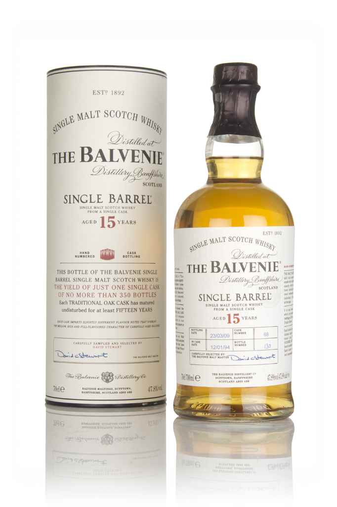 Balvenie 15 Year Old 1994 Single Barrel 70cl product image