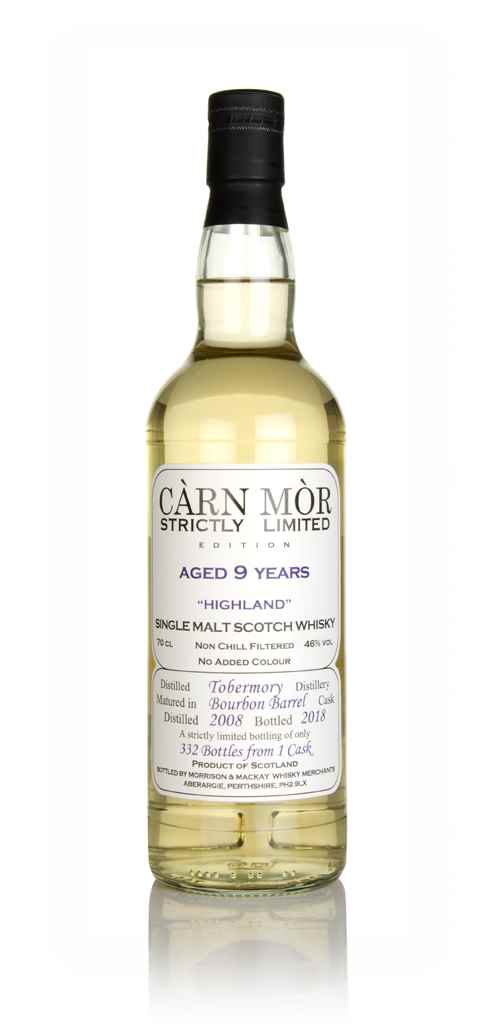 Tobermory 9 Year Old 2009 (bottled 2018) - Strictly Limited (Càrn Mòr) 70cl product image