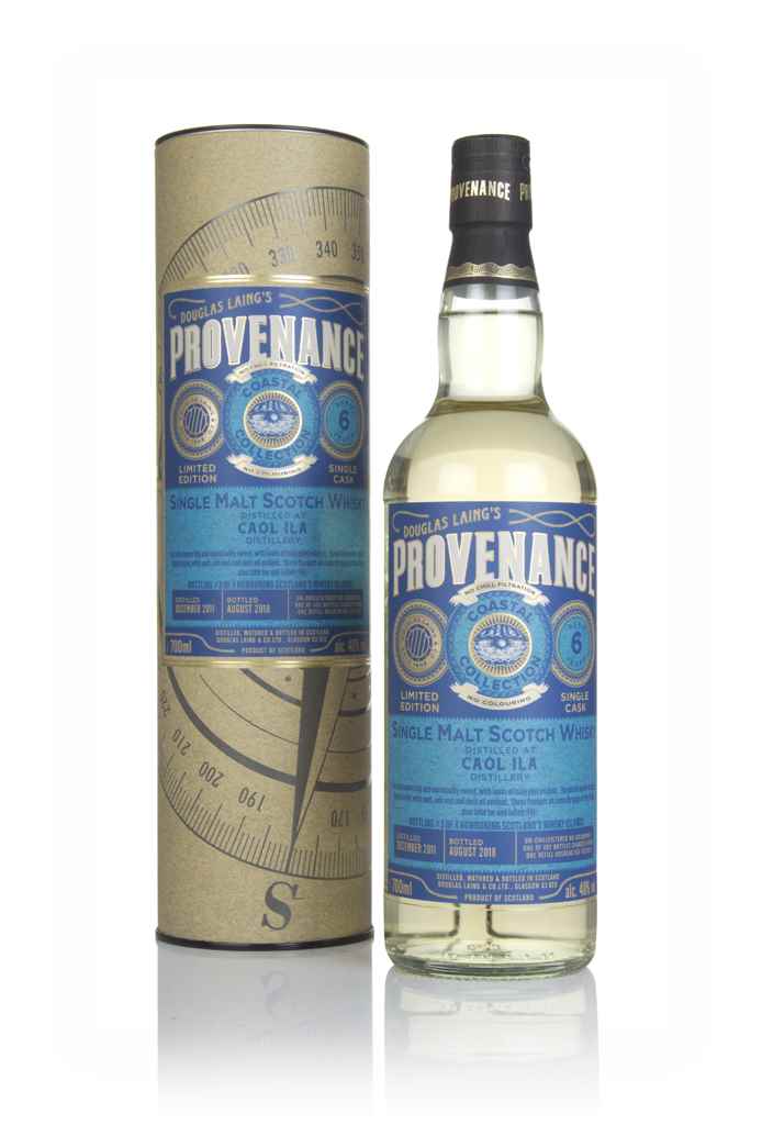 Caol Ila 6 Year Old 2011 (cask 12615) - Provenance Coastal Collection (Douglas Laing) 70cl product image