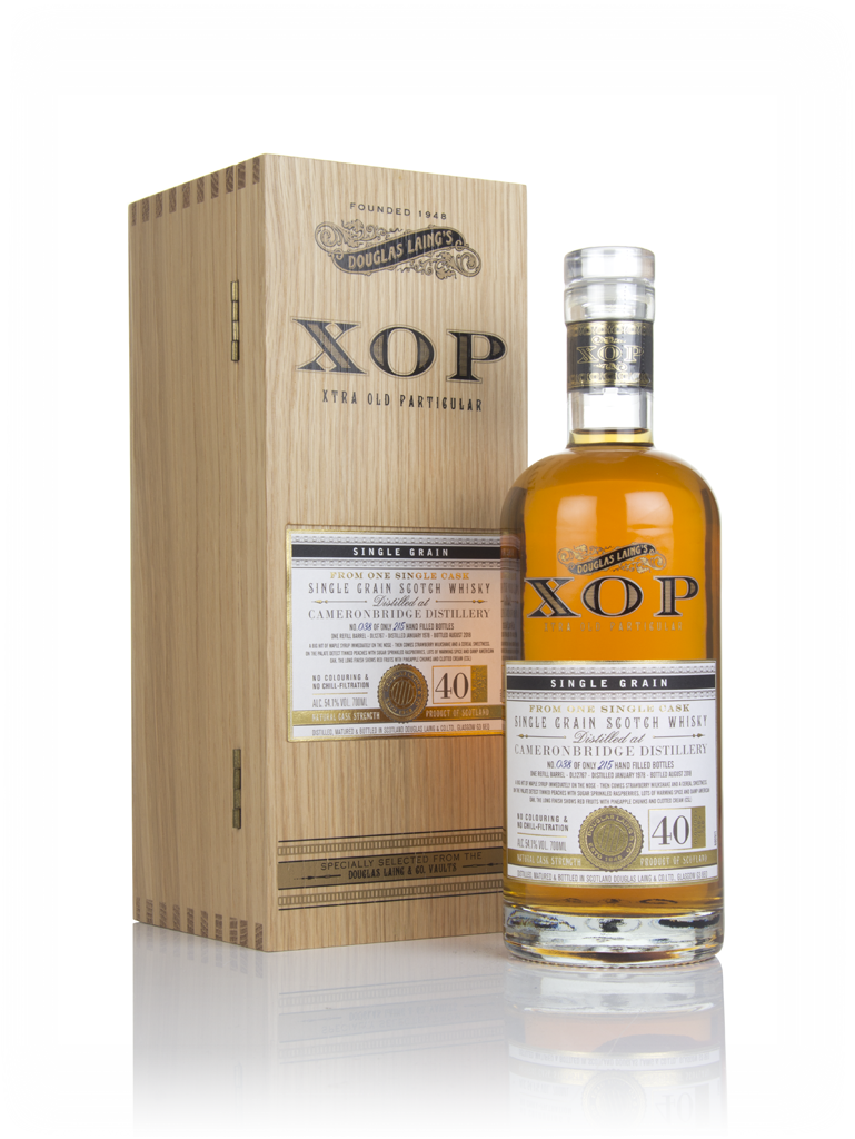 Cameronbridge 40 Year Old 1978 (cask 12767) - Xtra Old Particular (Douglas Laing) 70cl product image