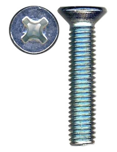 M3X16MM CSK PHILLIPS METAL THREAD S/S 316 - Nubco