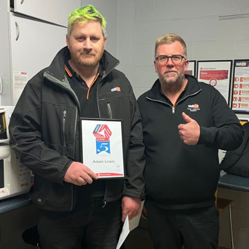 High Five for 5 Years – Adam Lewis!