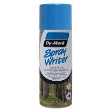 350G SPRAY WRITER FORESTRY MARKING PAINT - FLURO BLUE