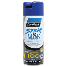 SPRAY & MARK LAYOUT PAINT BLUE 350G AEROSOL