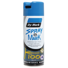 SPRAY & MARK LAYOUT PAINT FLUORO BLUE 350G AEROSOL