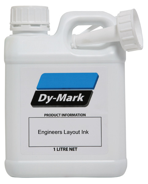 LAYOUT INK 1 LITRE CONTAINER RED