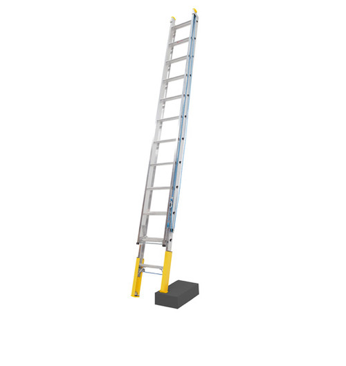 3.8-6.2MTR 130KG ALUM PUNCHLOCK LEVELLER EXTENSION LADDER