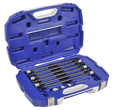 7PCE 25MMX210MM AUGER BIT & EXTENSION SET