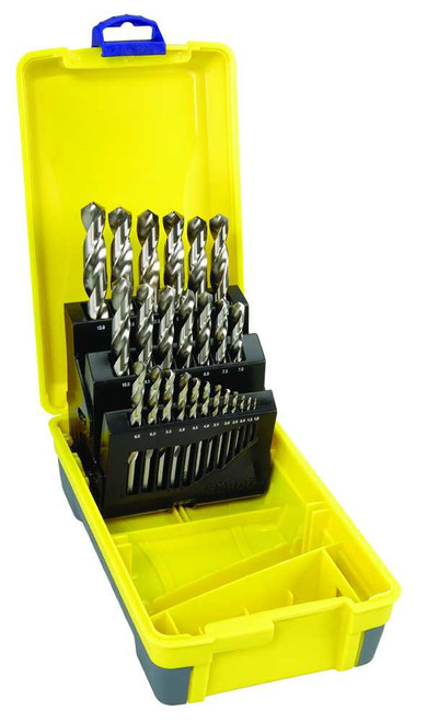 25PCE 1-13MM METRIC DRILL SET