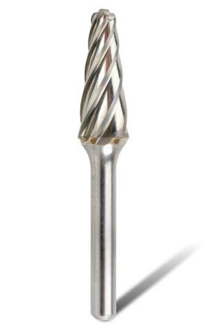 SL3NF 14DEG INCLUDED ANGLE NON-FERROUS BURR 3/8