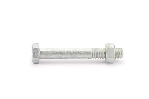 M16X65MM GAL CL4.6 HEX BOLT & NUT