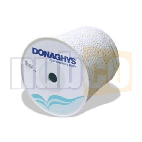 10MM X 100MTR WHITE RACING BRAID POLYESTER ROPE