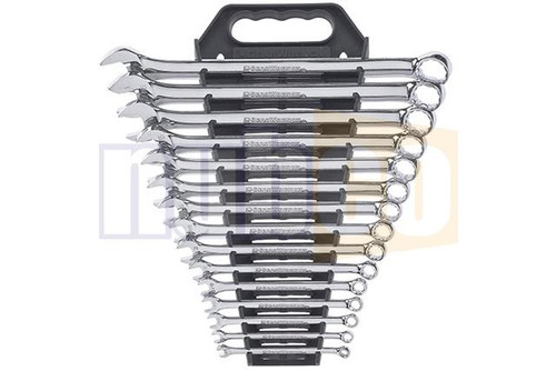 15PCE 1/4- 1\" IMP LONG PATTERN COMB SPANNER SET