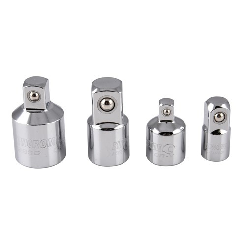 4PCE 1/4, 3/8 & 1/2\" DRIVE SOCKET ADAPTOR SET